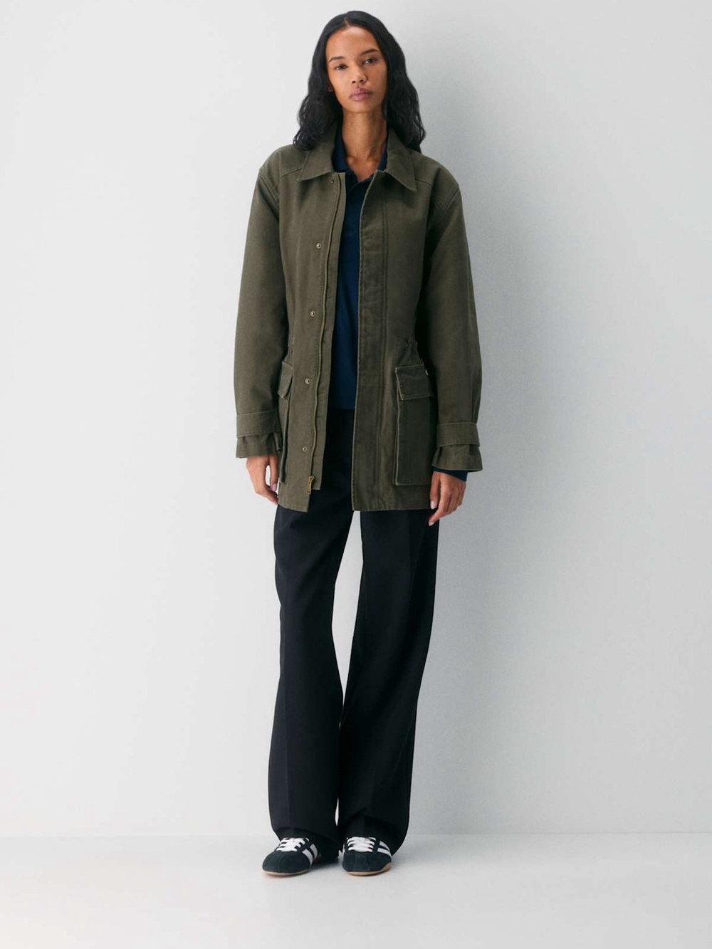 TNA Jasper Field Jacket Dark Olive